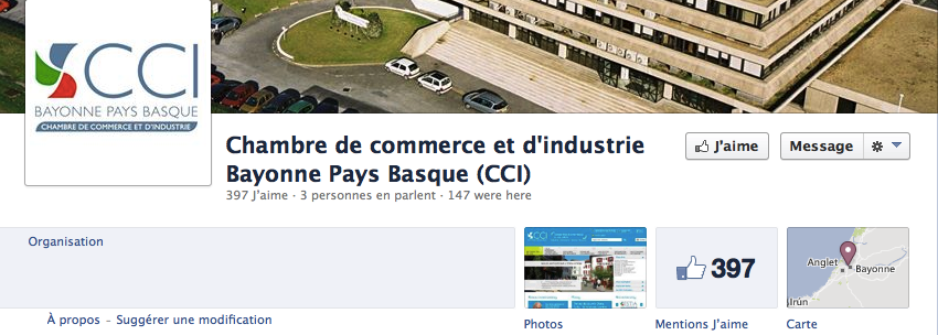 CCI Pau Bearn Facebook Medias Pack Communication Publicité Pau Réseaux sociaux Nicolas Demange